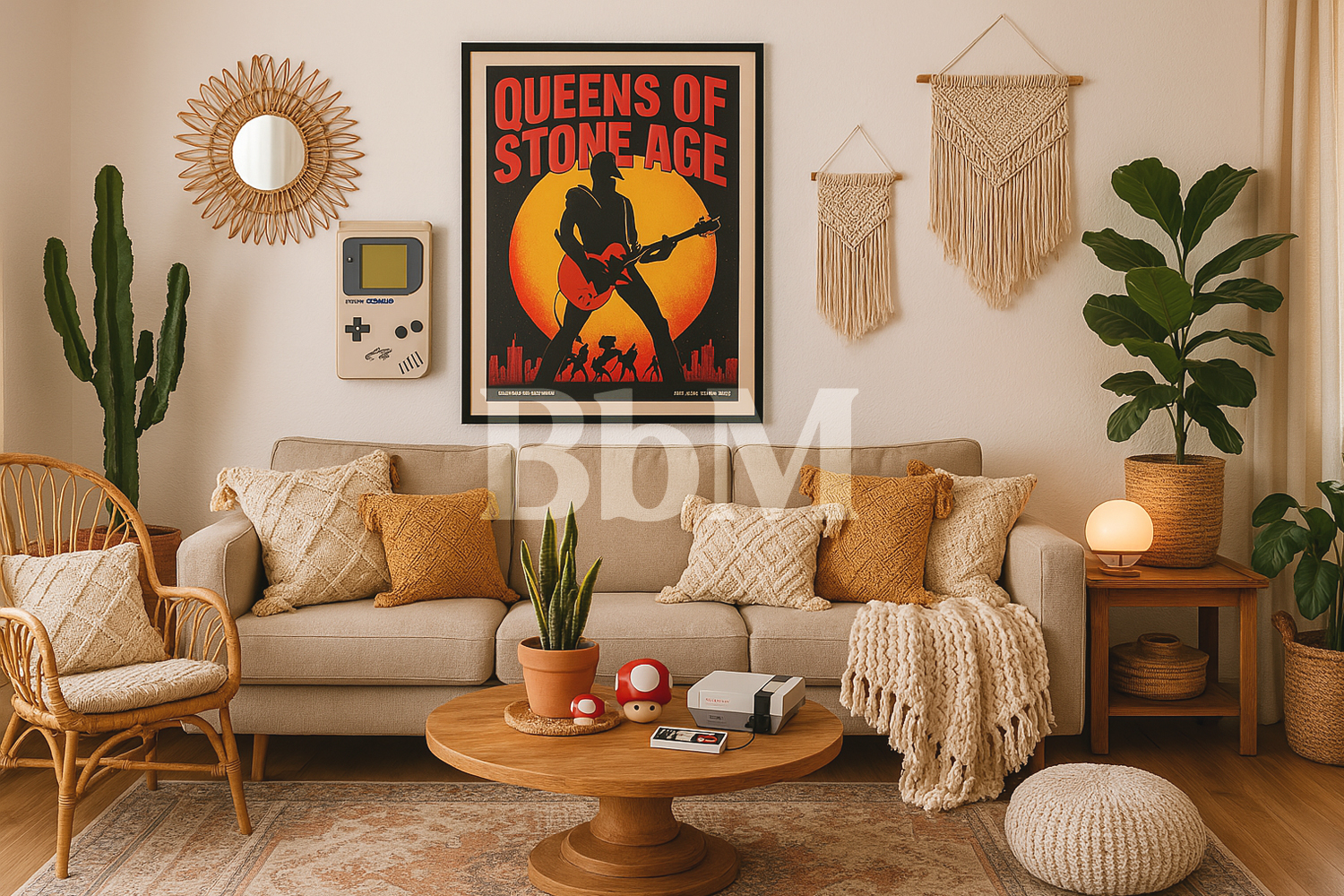 decoration interieure boheme chici ethnique mix pop culture geek maison famille bebymaman