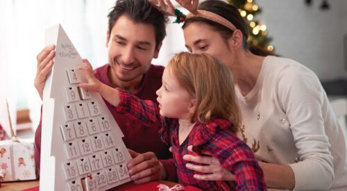 calendrier de lavent noel preparation fete de fin dannee sapin famille bebymaman