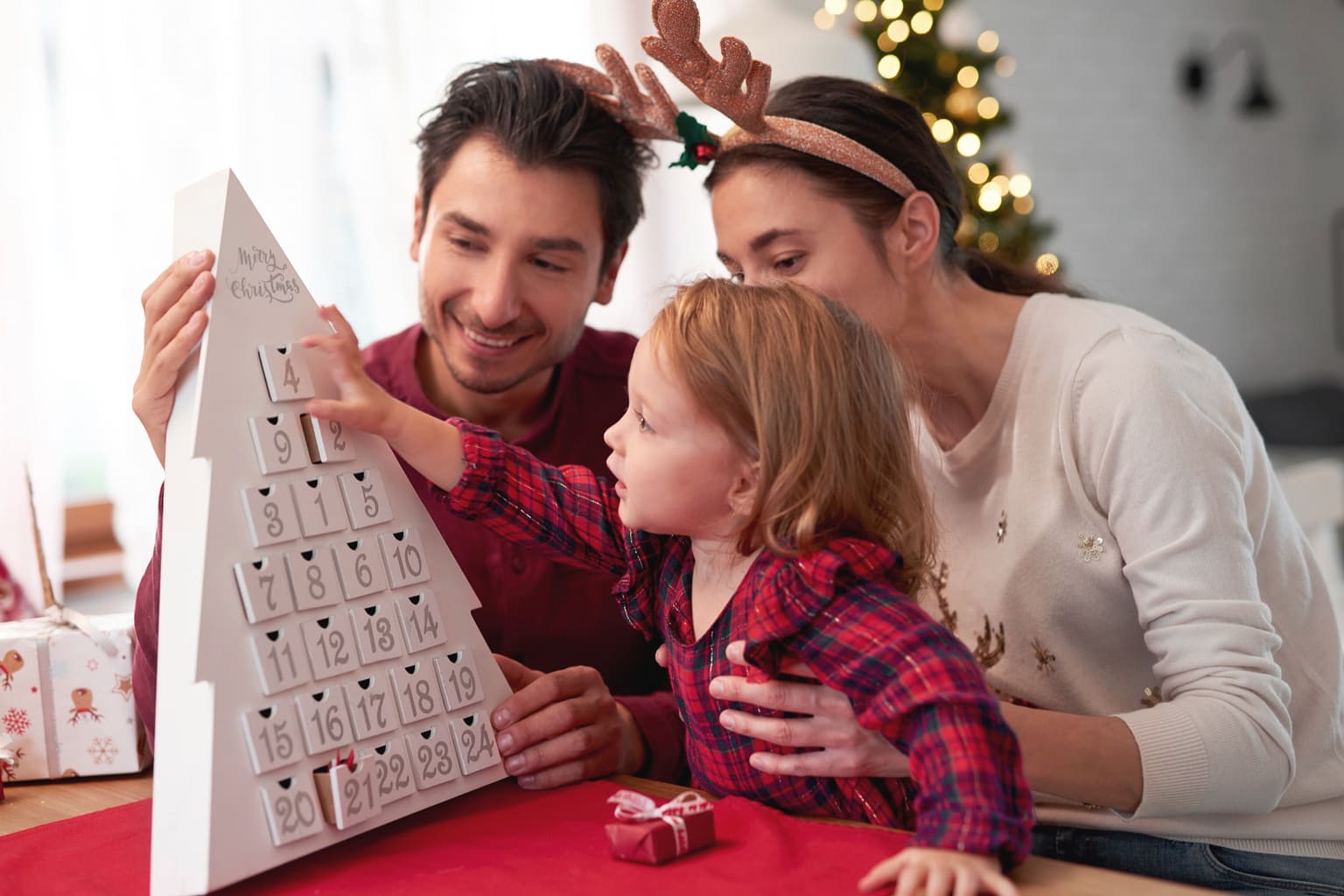 calendrier de lavent noel preparation fete de fin dannee sapin famille bebymaman