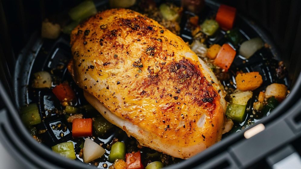 Poulet au airfryer pour une cuisine saine et rapide