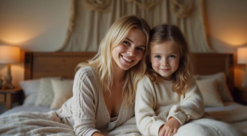 relation femme maman fille lien unique complicite amour soeur famille bebymaman