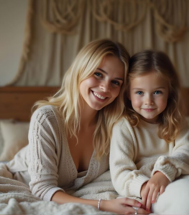 relation femme maman fille lien unique complicite amour soeur famille bebymaman