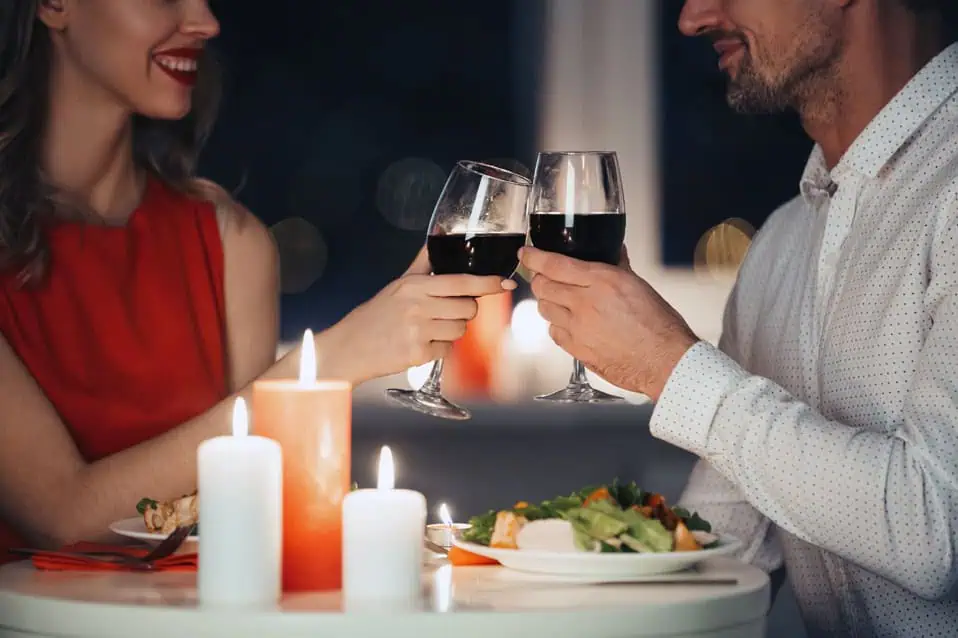 saint valentin diner airfryer recette facile couple amour