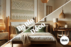 Battle déco entre deux chambres parentales : Ethnique chic VS Colonial bohème