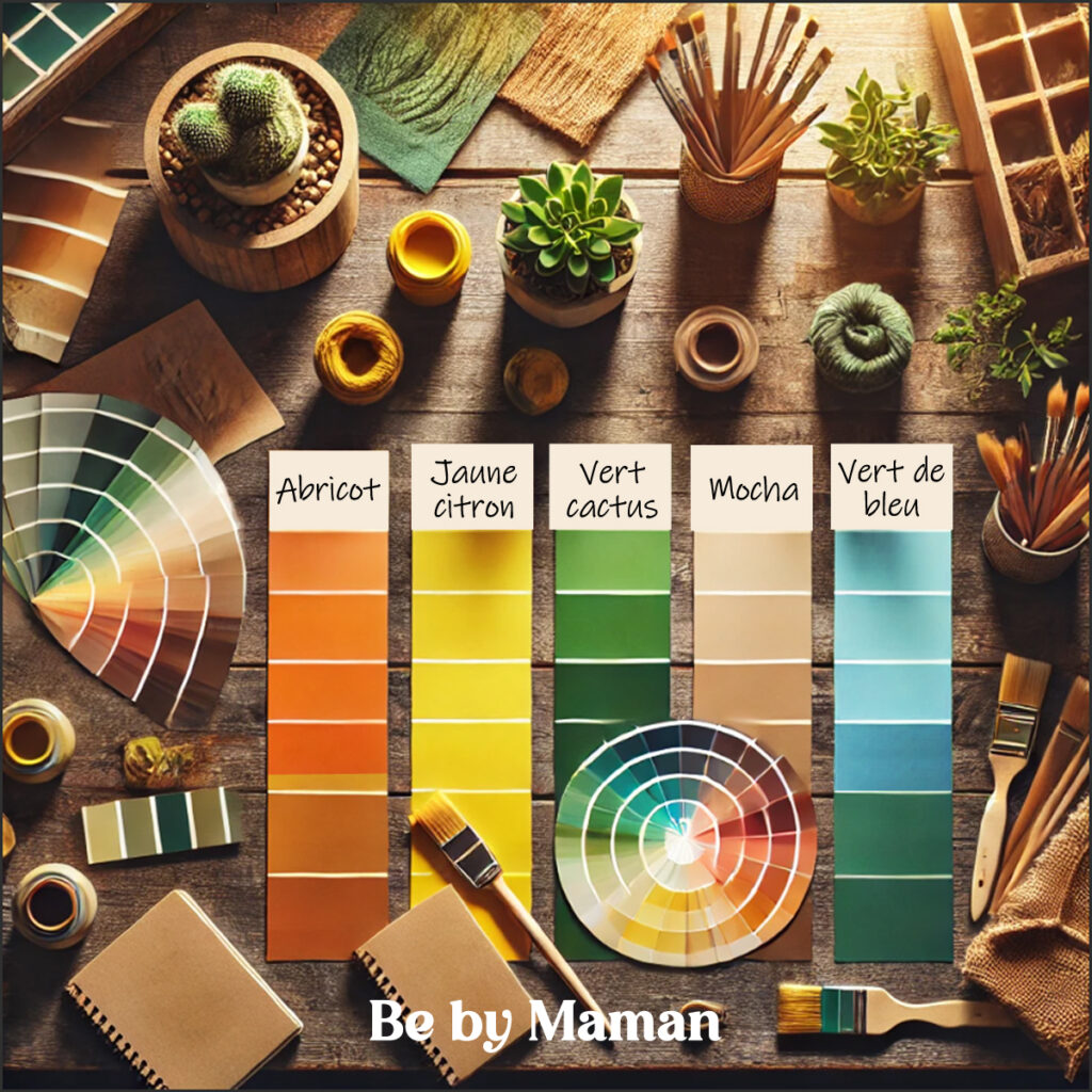 Les 5 couleurs pour sublimer sa décoration d'intérieur à la maison en 2025 par Be by Maman