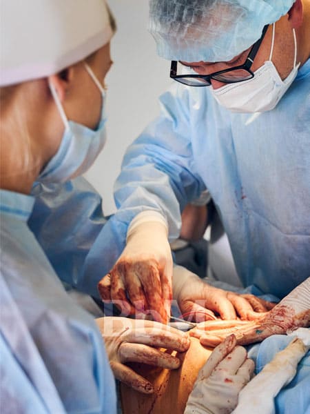 operation chirurgie femme cesarienne medecein hopital maternite bebe naissance bebymama Équipe médicale pratiquant une césarienne dans un bloc opératoire