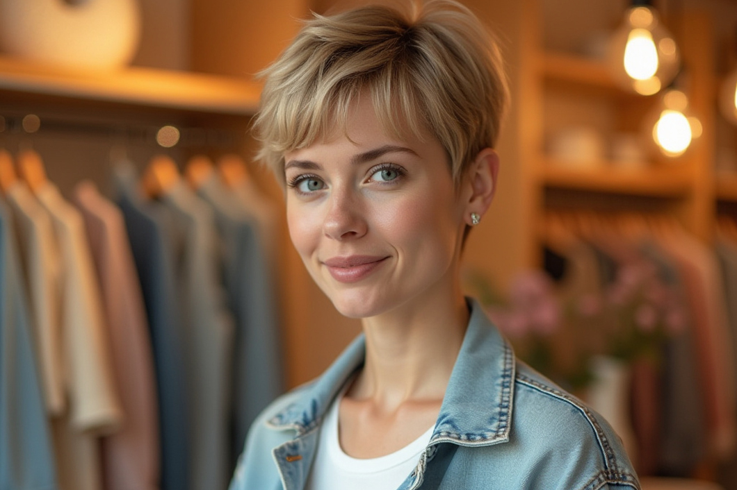 coupe cheveux pixie tendance 2025 femme style bebymaman