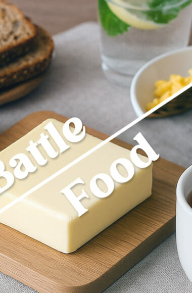 battle food beurre doux sale petit dejeuner matin gourmand