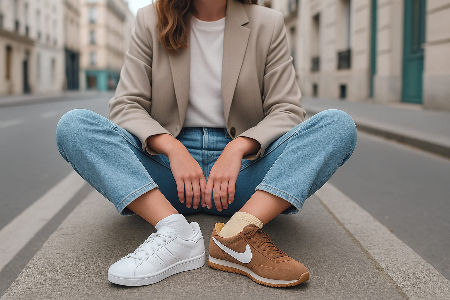 chaussures printemps ete 2025 baskets tendance look casual