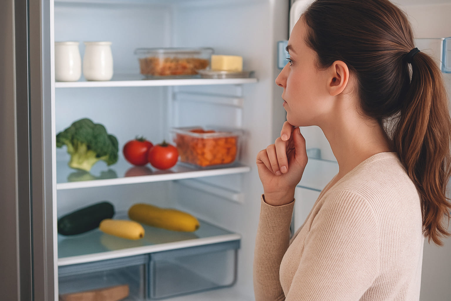 bebymaman femme charge mentale cuisine course frigo famille enfant