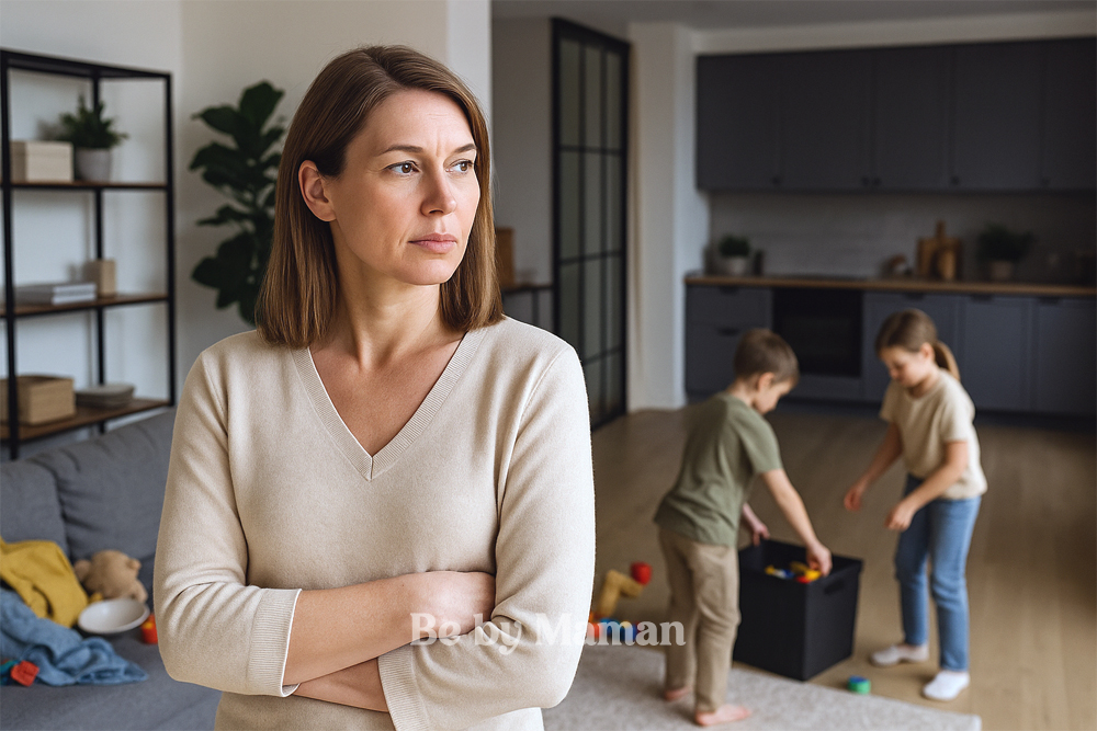 charge mentale enfants famille organisation maison rangement inquietude moral soutien bebymaman
