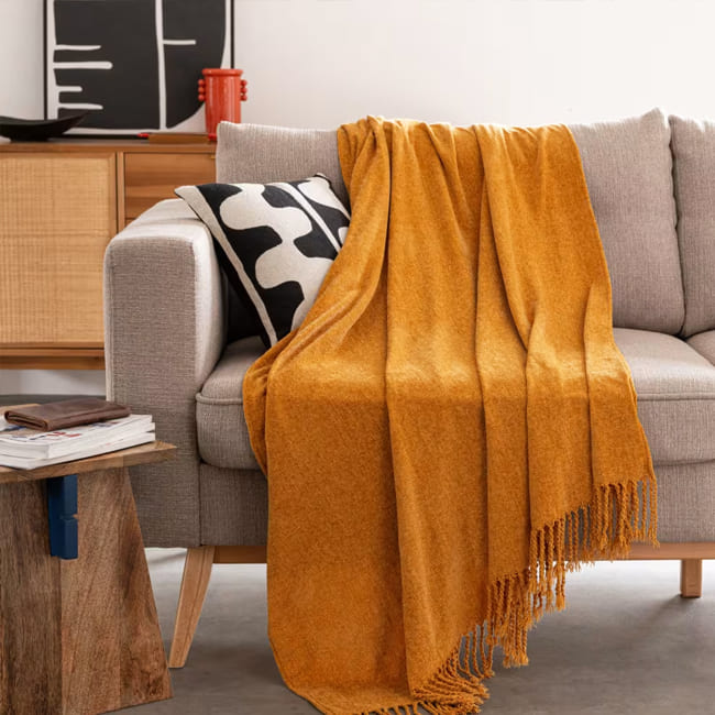 plaid bohme maison du monde