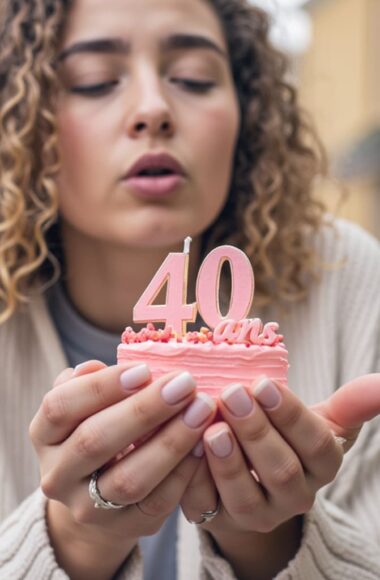 femme anniversaire 40 ans changer de vie maman hybride bebymaman