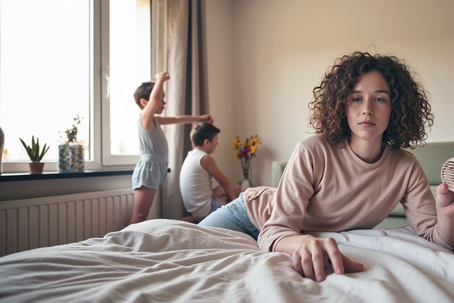 maison famille enfant vacances scolaires charge mentale stress maman hybride bebymaman