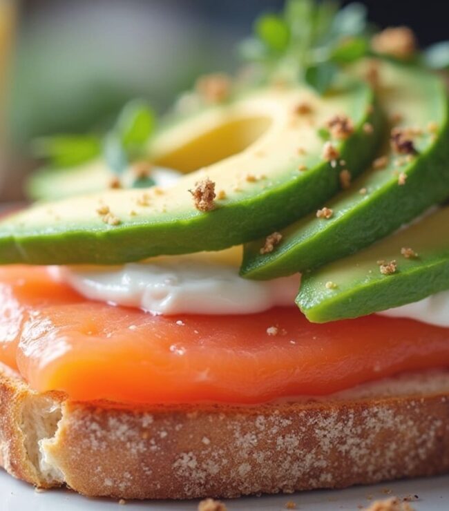 recette ete cuisine soleil pain avocat saumon bebymaman