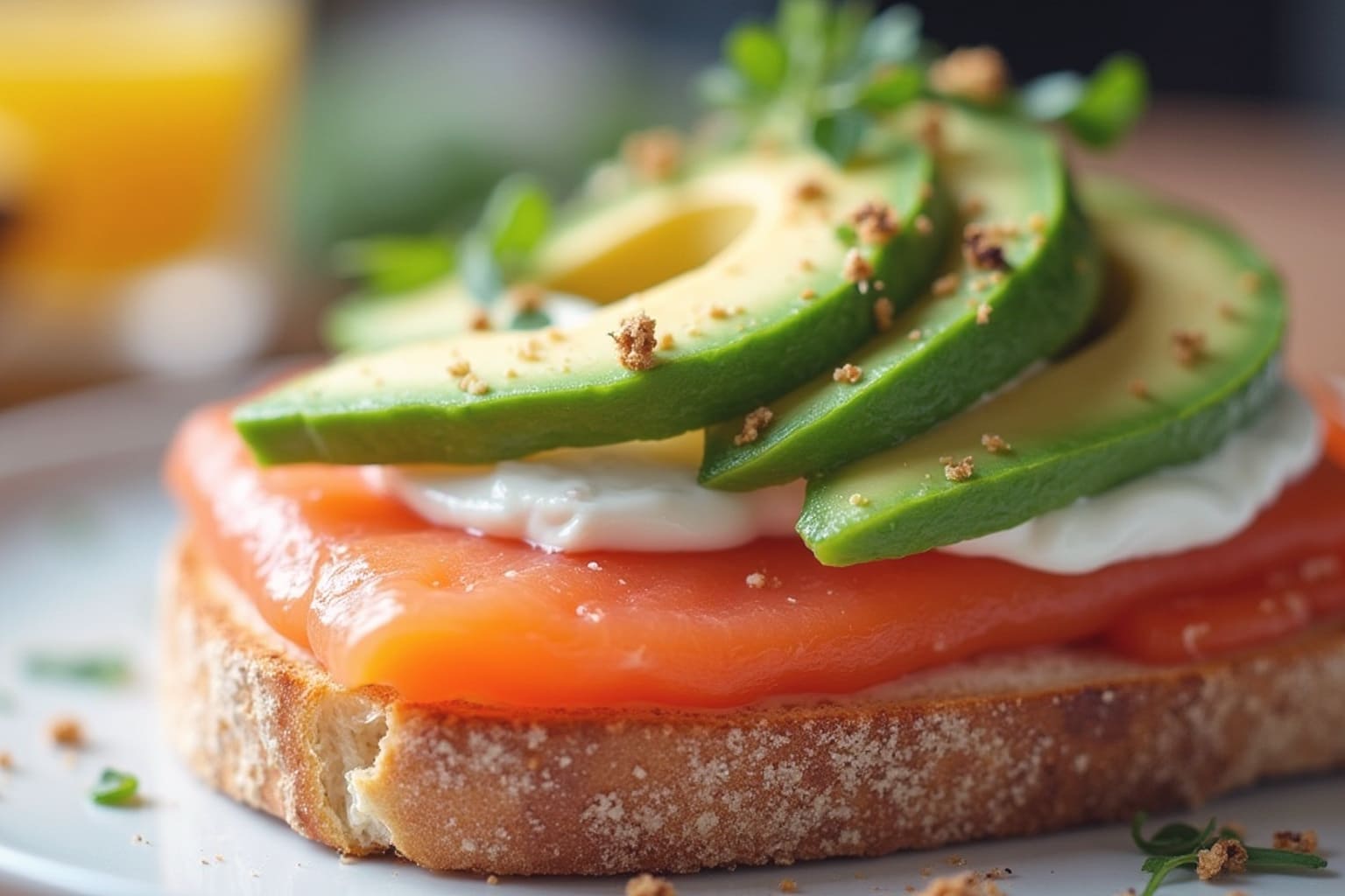 recette ete cuisine soleil pain avocat saumon bebymaman