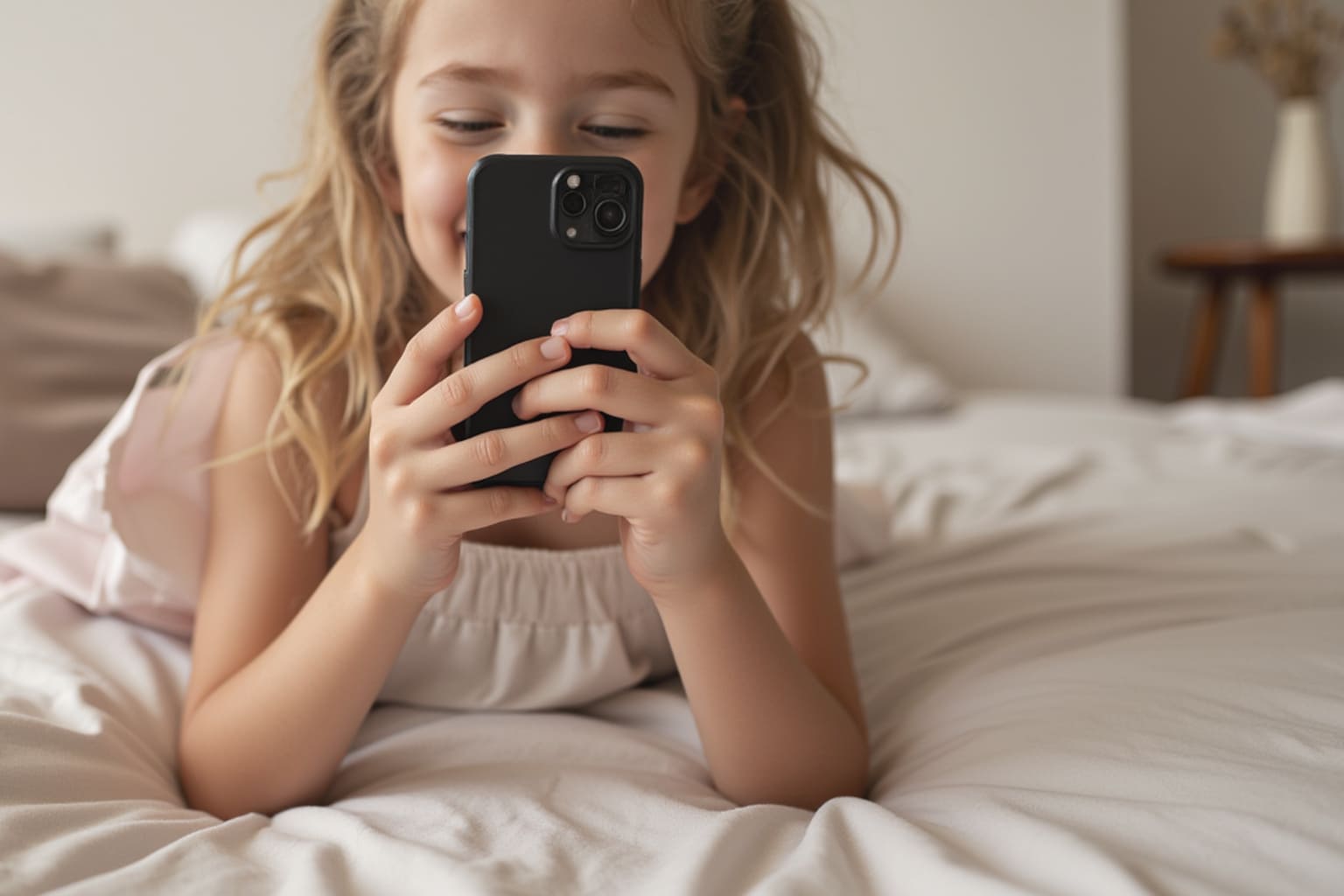 enfant reseaux sociaux selfie parentalite bebymaman