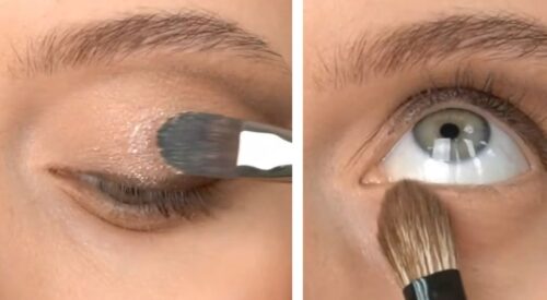 Maquillage de Noël glam chic et lumineux – make-up facile et élégant à réaliser à la maison