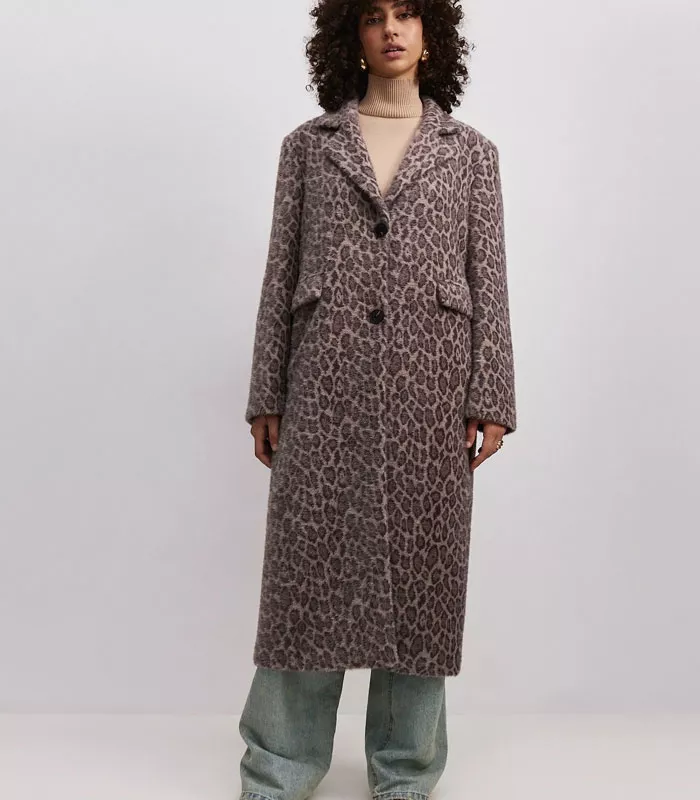 manteau long leopard zalando Manteau long léopard taupe femme Cesare Gaspari hiver 2026-2027