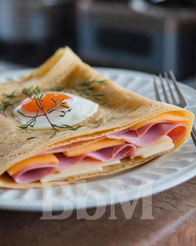 slowfood famille enfant recette facile crepe sale bebymaman Galette bretonne garnie à composer soi-même, repas convivial et slow food en famille