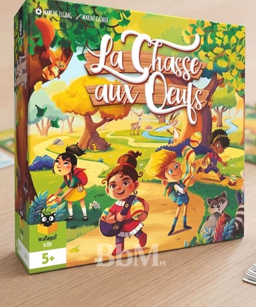 activite de paques en famille jeu de societe Jeu de société La chasse aux œufs pour enfants posé sur une table