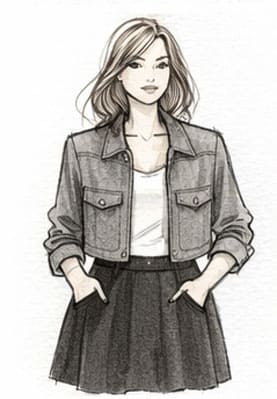 mode femme astuce 5 petite taille pour paraitre plus grande bebymaman veste courte femme silhouette élancée astuce mode petite taille