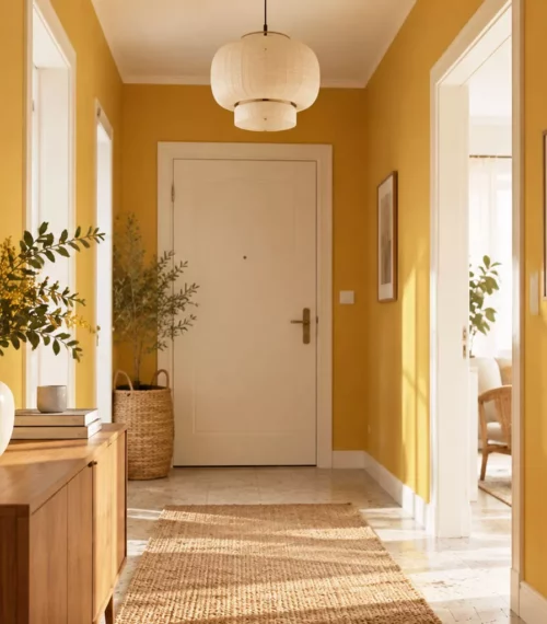 Peindre ses murs en jaune : 9 inspirations pour oser la tendance déco