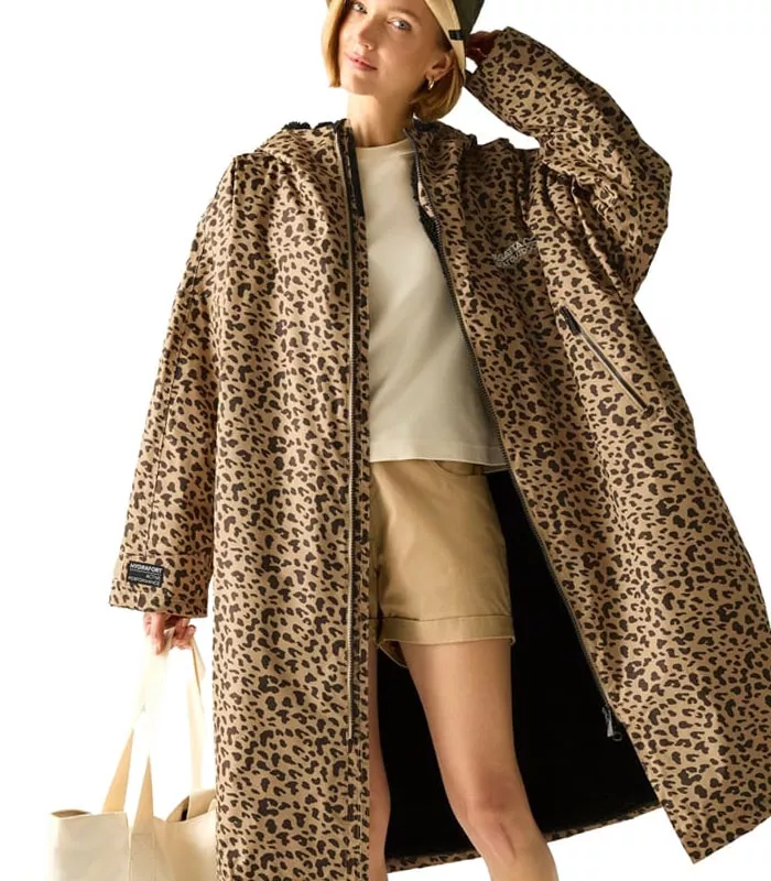 veste oversize impermeable leopard capuche la redoute Imperméable léopard femme Regatta pour l’automne 2026